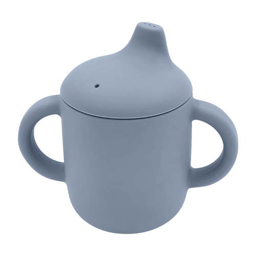 HongHeng Silicone Sippy Cup for Baby, Toddler with Handles, Soft Spout 6oz 180ml