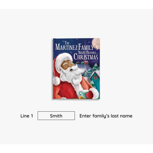 Our Family’s Night Before Christmas Personalized Book