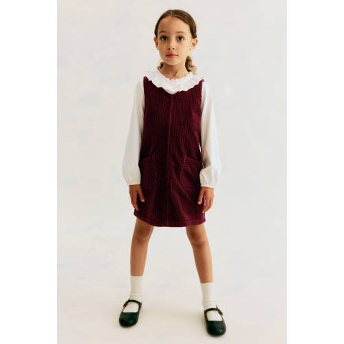 CORDUROY JUMPER DRESS