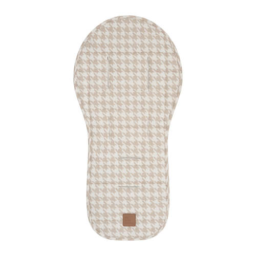 Houndstooth Universal Linen Pram Liner