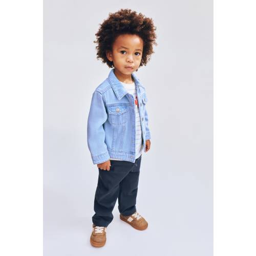 LINEN-BLEND PANTS