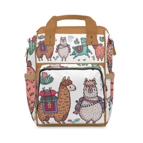 llama Diaper Bag. Baby Shower Gift. New Mom Gift. Baby Reveal Gift. Gift For Her. Llama Backpack Diaper Bag. Dog Cat Owner Whimsical Bag