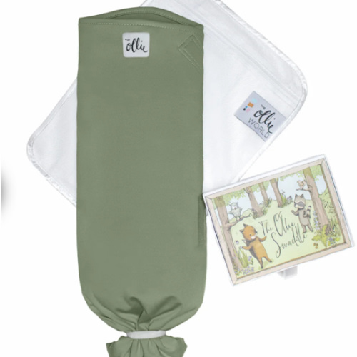 The Ollie® Swaddle | Award-Winning Baby Swaddle for Newborn Sleep | Baby Registry Favorite