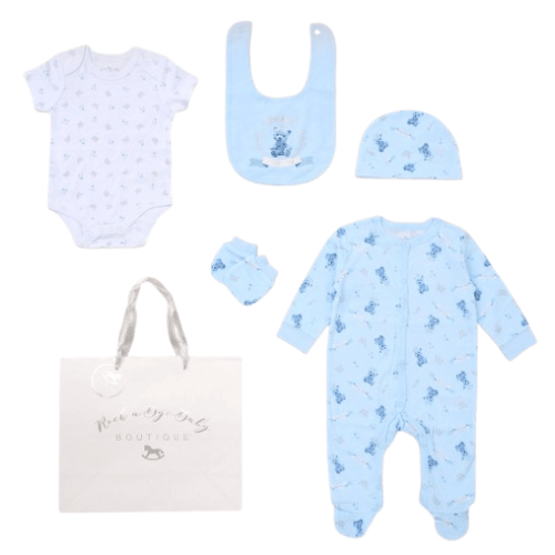 Little Prince Teddy 5 Piece Layette Set – Baby Boutique UK