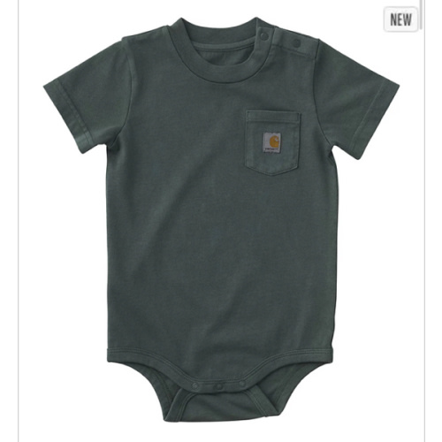 Boys' Short Sleeve Pocket Bodysuit (Baby) | Spring Layering | Carhartt