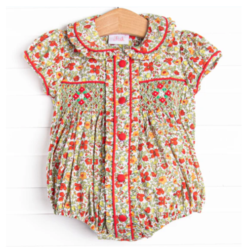 Ruby Red Bundles Smocked Bubble, Green – Stitchy Fish