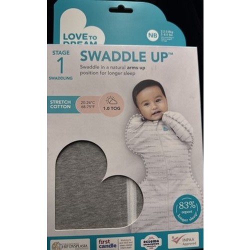 Love to Dream Swaddle up Original  NB 1.0TOG 5-8.5Lbs Stage 1