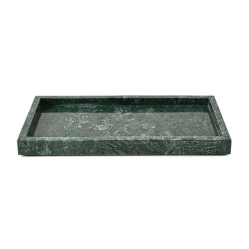 Beautiful Marble Tabletop Tray by Drew Barrymore, Thyme Green 10.63" X 5.9"
