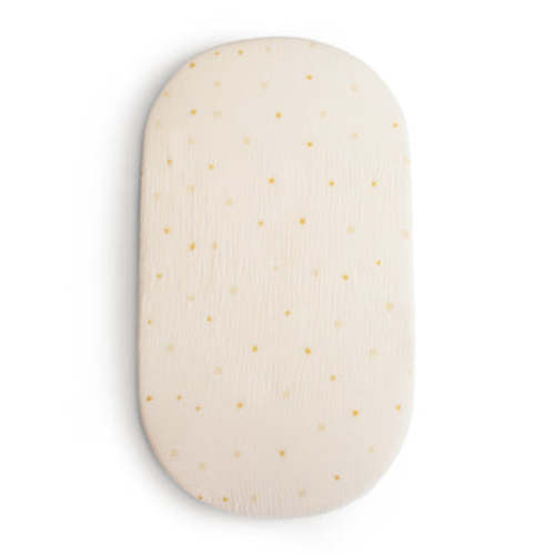 Mushie Extra Soft Baby Bassinet Muslin Crib Sheet
