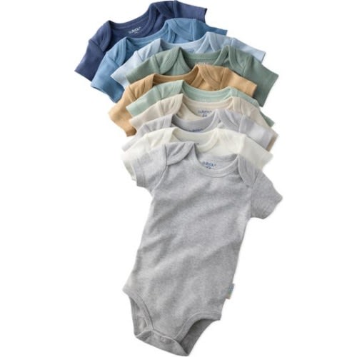 Avery Assorted 10-Pack Bodysuits, 12M
