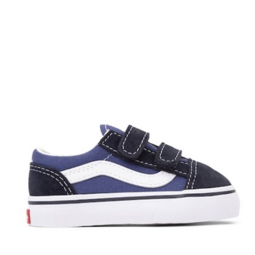 Vans Old Skool V Skate Shoe - Baby / Toddler - Blue / Navy