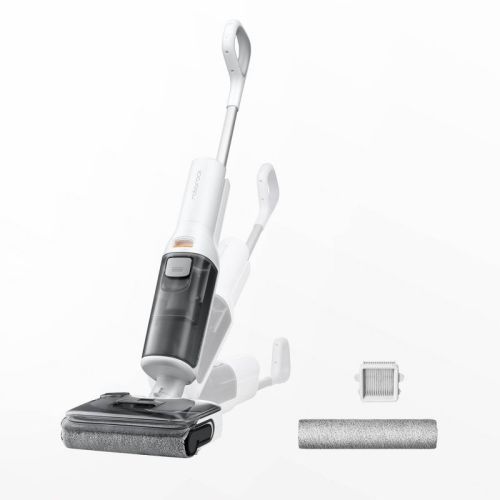 Roborock F25 RT Cordless Wet Dry Vacuum Floor Washer with Sleek Flat Laying Design for Self-Cleaning 12" Cleaning Path