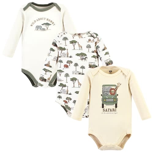 Hudson Baby Unisex Baby Cotton Bodysuits
