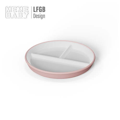 Baby Dish Ceramic Dinner Plate Microwave Safe Porcelain Kids Tableware Ceramic Baby Plate With Silicone Suction