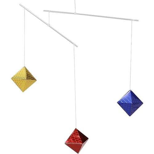 Montessori Octahedron Moblie Montessori Inspired Mobile Visual Mobiles