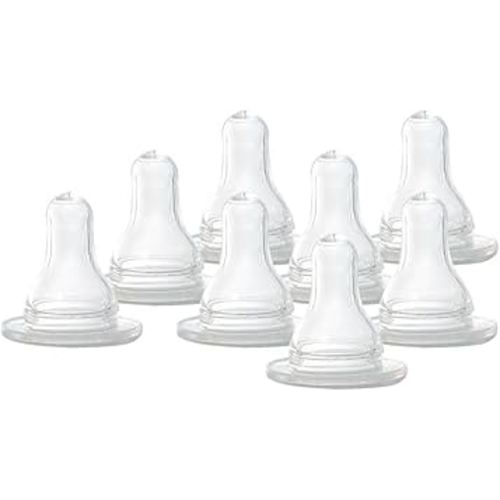 Evenflo Classic Nipples, Slow Flow 0-3 months 4 ea (Pack of 2)