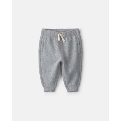 Baby Boy Fleece Pants - Grey | Carter's