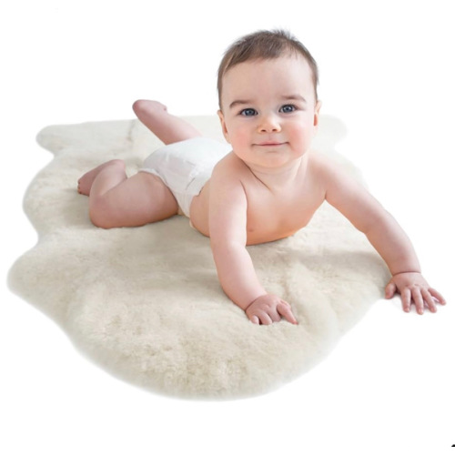 Woolino 100% Natural Australian Lambskin Rug - 2’ X 3’