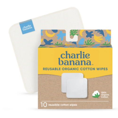 Organic Cotton Wipes – Charlie Banana