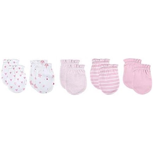 Unisex Baby Cotton Scratch Mittens For Newborn Baby Boys Girls Mittens Accessory 0-6 Months