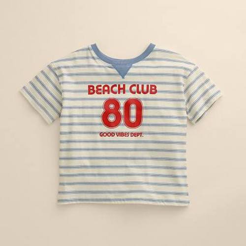 Toddler & Baby Little Co. by Lauren Conrad Varsity Oversized Tee