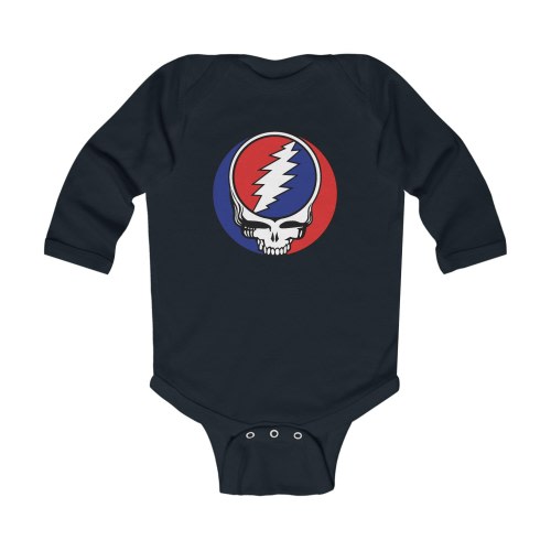Baby Grateful Dead Bodysuit, Rock Baby Clothes, Music Lover Gift, Infant Halloween Outfit, Baby Shower Gift Idea, New Parent Gift