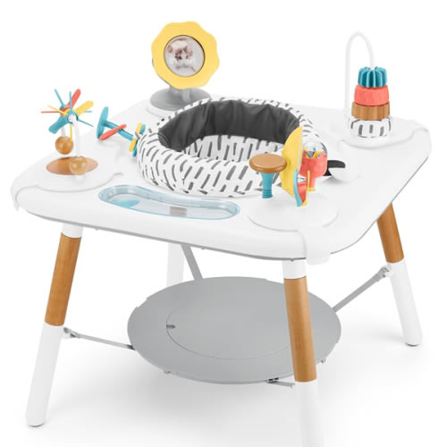 Skip Hop Discoverosity Montessori-Inspired 3-Stage Activity Center & Play Table for Baby Ages 4m+