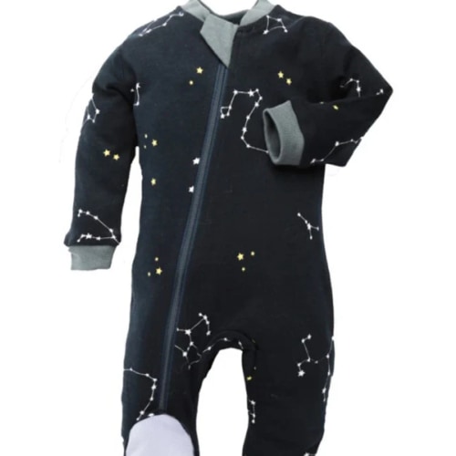 Galaxy Love - Navy - Organic Cotton - Zippy Jamz
