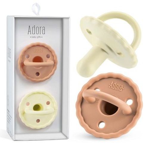 Baby Soother Pacifiers Teether - Suitable for Toddlers to Grasp and Self Soothe for Teething Relief