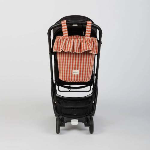 Basket Vichy - Rose + Red