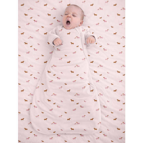 Girl Dog 1.0 TOG Long Sleeve Transitional Bamboo Viscose Swaddle Sack | günamüna