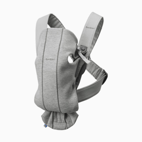 Baby Carrier Mini - Light Grey 3 D Jersey