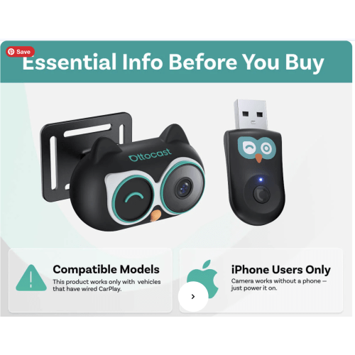 Cabin Care Wireless CarPlay Adapter