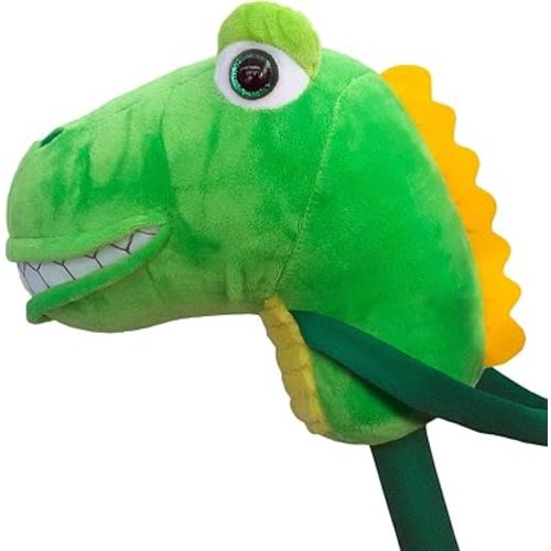 WALIKI Stick Horse Dinosaur Lala | Pretend Play Toy for Kids Ages 2 3 4 5 6 | Fun Gift for Boys and Girls | Cool Birthday Present