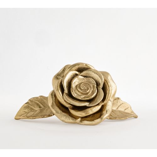 LoveShackFancy Brass Rose Object