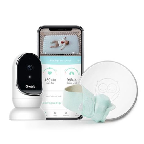Owlet Dream Duo 3 Smart Baby Monitor - Mint