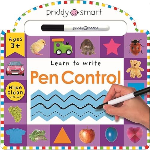 Wipe Clean: Pen Control: An introduction to pen control with activties to do again and again! (Wipe Clean Learning Books) Hardcover – February 28, 2012