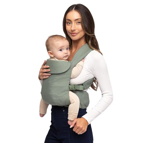 WildBird - Aerial Buckle Carrier - 2-24 Months - Standard (XS-XL) Acadian - Front or Back Carry - Cross Straps, Lumbar Support, Headrest - Hip Healthy - Baby Carrier - Baby Essentials - New Mom Gifts