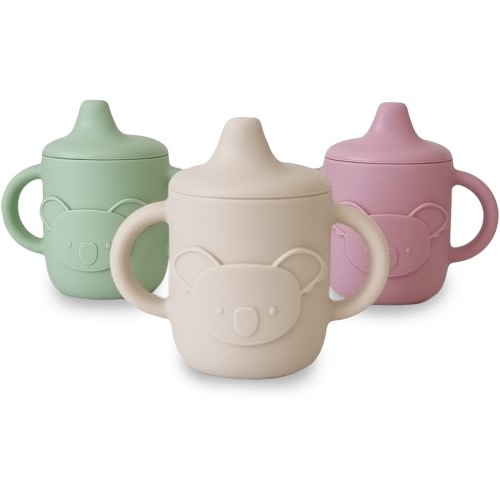 Plum Silicone Koala Sippy Cup - Assorted*
