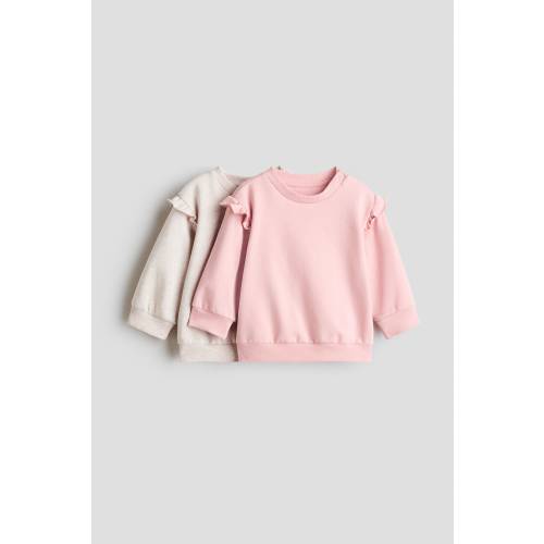 2-PACK BRUSHED-INSIDE SWEATSHIRTS