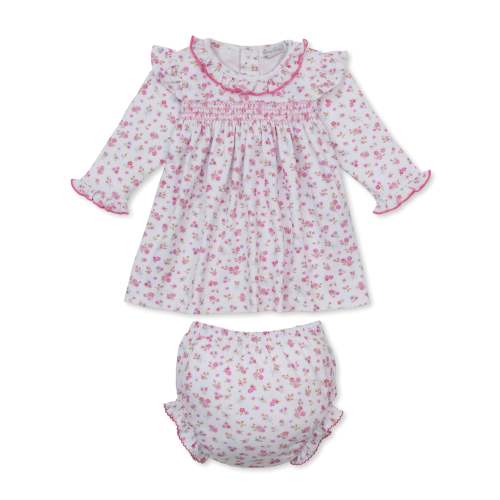 Dress Set w/ Smock - Rose Renaissance