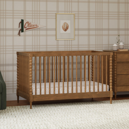 daVinci Lainey Bobbins 3-in-1 Convertible Crib - Walnut