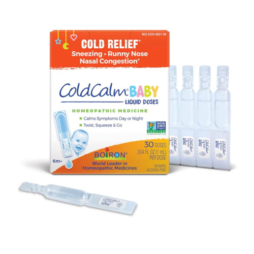 Boiron ColdCalm Baby Liquid Dose. Homeopathic Medicine for Cold Relief, Sneezing, Runny Nose, 30 Single Liquid Doses HSA/FSA Eligible - Walmart.com