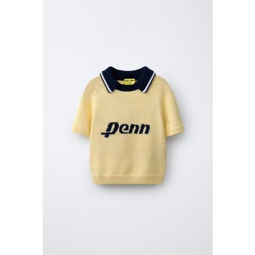 PENN © KNIT POLO SHIRT - Lemon | ZARA United States