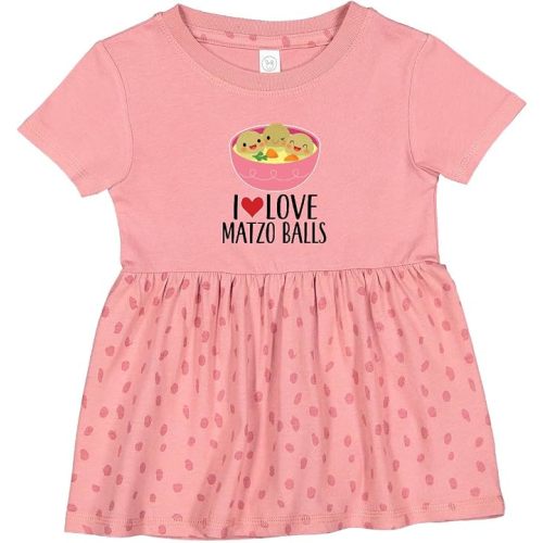 inktastic I Love Matzo Balls Infant Dress
