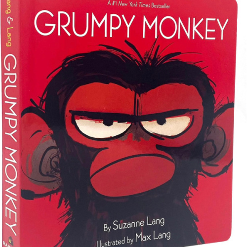 Grumpy Monkey Board Book