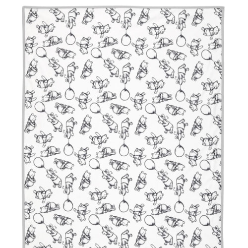 Disney Baby WINNIE THE POOH Baby Blanket - Tan/Cream Jersey/Minky – Lambs & Ivy
