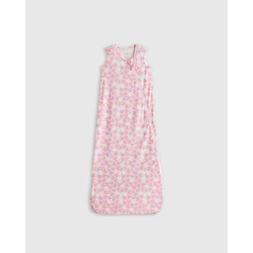 Bamboo Sleep Bag 0.5 TOG in Lavender Hearts