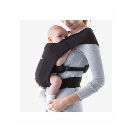 BLACK- Ergobaby Embrace Baby Carrier – Bambi Baby