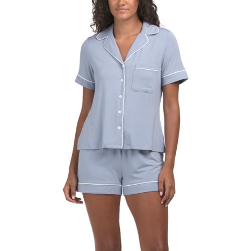 2pc Short Sleeve Shorty Pajama Set | Clothing | T.J.Maxx